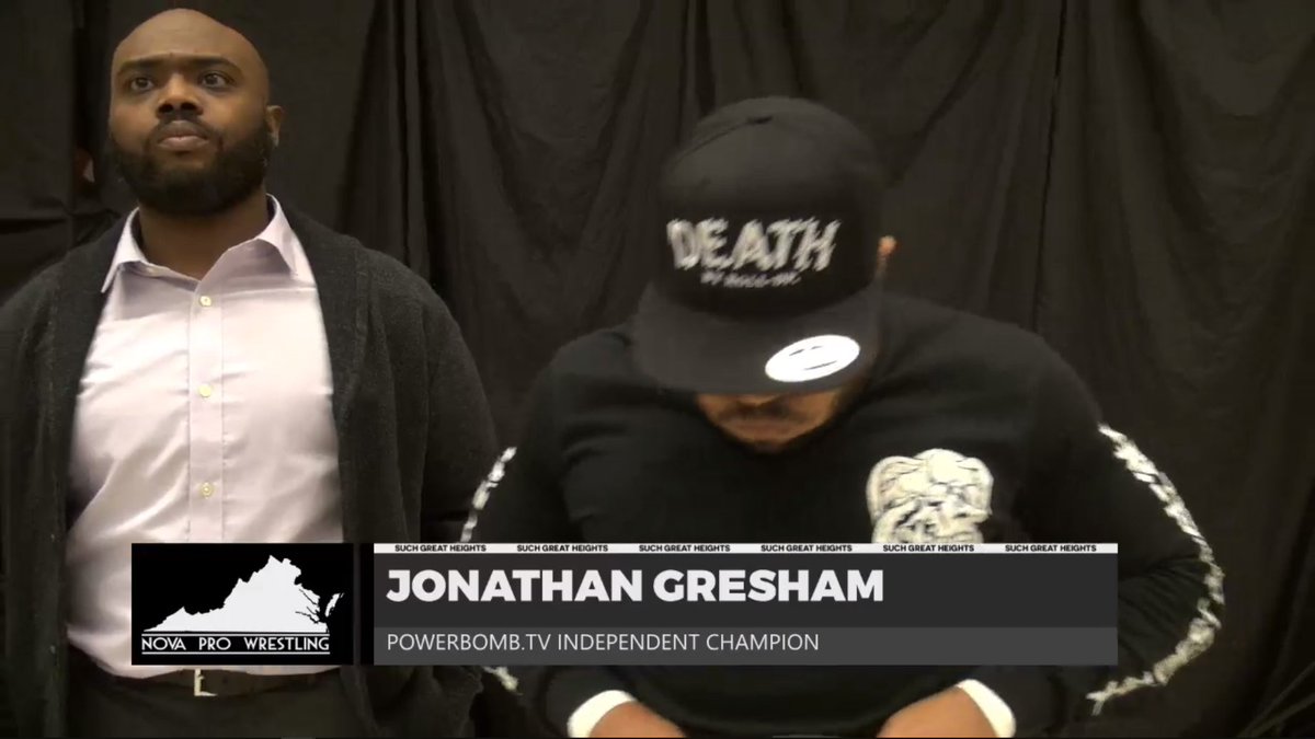 reidhcooper's tweet photo. This @TheJonGresham x @sonjaydutterson match for the @PowerbombTV Independent Championship is going to be KILLER. There's NO stopping @StokelyHathaway & #TheDreamTeam 2.0 though. They on a roll! #OctopusPower #SuchGreatHeights https://t.co/TIisAFirzY