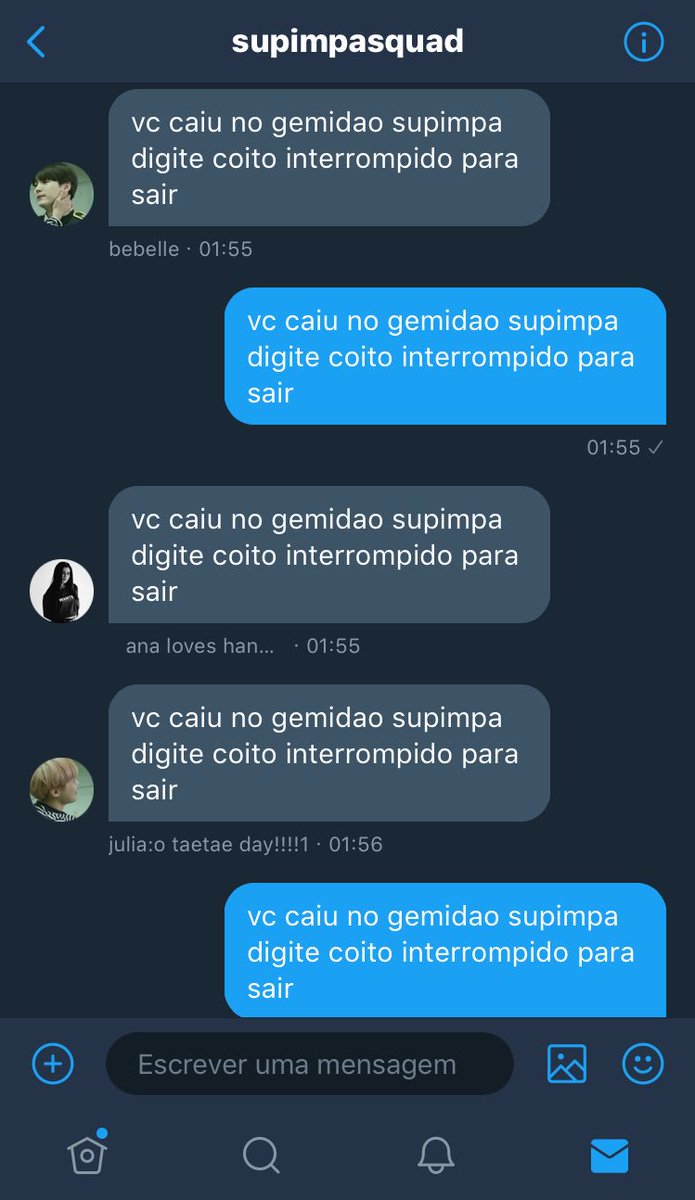 httppeters's tweet image. vc caiu no gemidao supimpa digite coito interrompido para sair