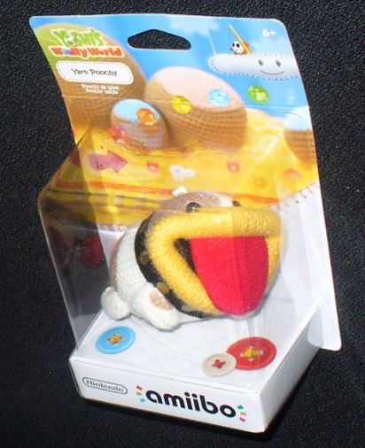 FanaticNintendo's tweet image. Going through my amiibos and found I forgot about Yarn Poochy! Checked eBay and... YIKE$$$!  Frantically checked Gamestop online and 2 in my area had the Poochy + Woolly World 3DS bundle.  Reserved both just in case -- 1 had, 1 didn't -- I got the last one in my area!  YAY!!!