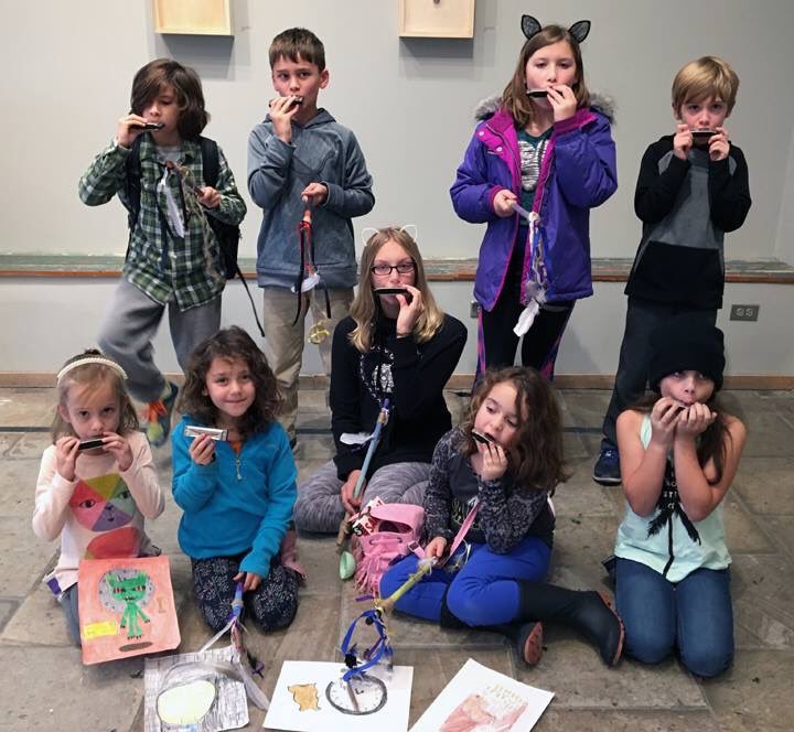 Join us and @wgnotwist Friday, Dec 29, 5-6:30pm in Covington's Art Alley for our Culture Camp Children's Campfire Concert, airing live! Kids share stories &amp; songs they created &amp; perform on harmonica w/ Instructor Grayhawk Perkins w/ Mark St. James for a fun, FREE family event.