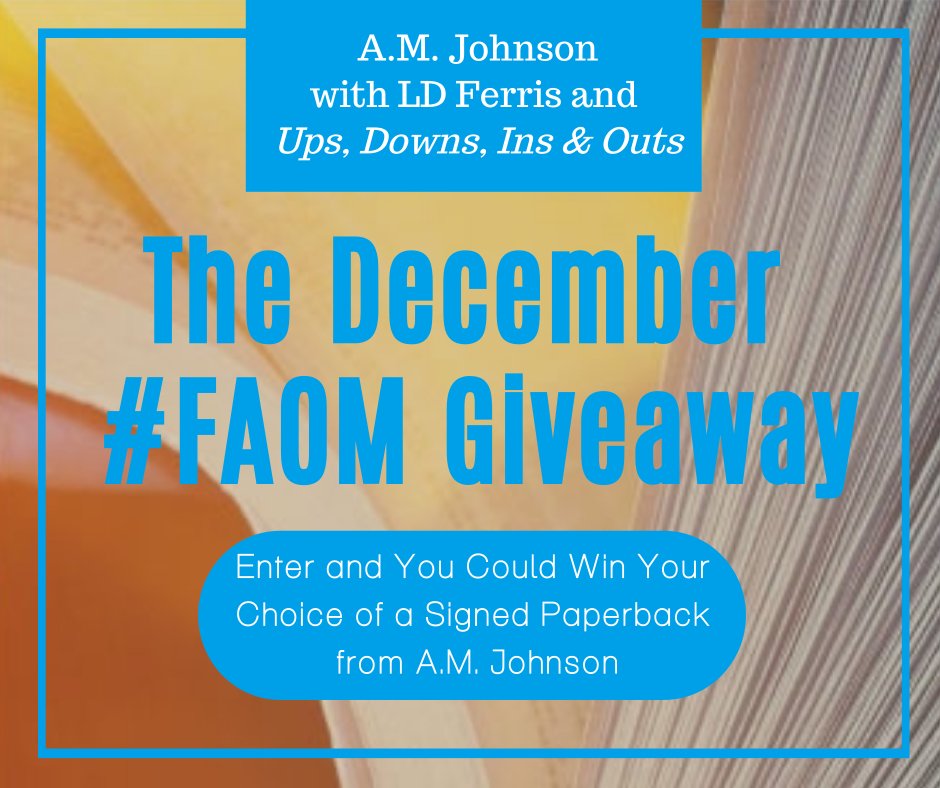 Are you a #ContemporaryRomance Lover? 

Don't miss your chance- #win a #SignedByTheAuthor paperback copy of any A.M. Johnson contemporary romance... I've been devouring them all month - they're incredible & there's only 1 more day to enter!!

Enter today: ow.ly/TGEH30hm4sl