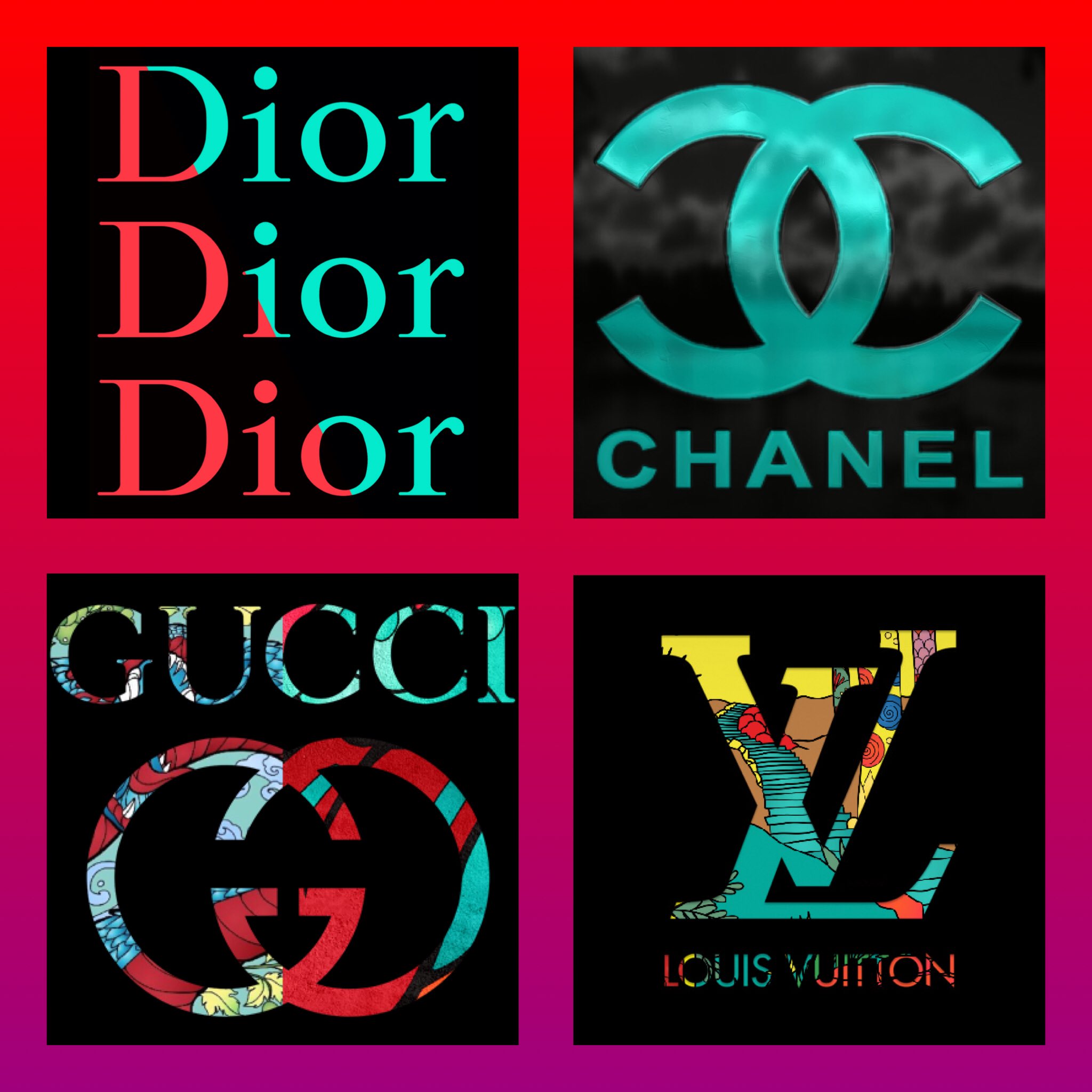 louis vuitton chanel gucci logo