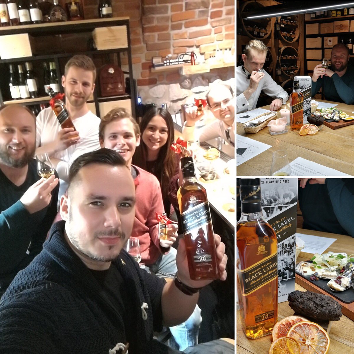 bziembaczewski's tweet photo. Sharing a @johnniewalker_ Black Label with people around the World.Introducing them to a whole New World of Scotch Whisky and share my knowlege about Johnnie Walker Black Label🎩🇵🇱🏴#johnniewalker #wearediageo #keepwalking #whisky #JWblackspirit #JWblackmagic #JW200 https://t.co/dxDb72rRAl