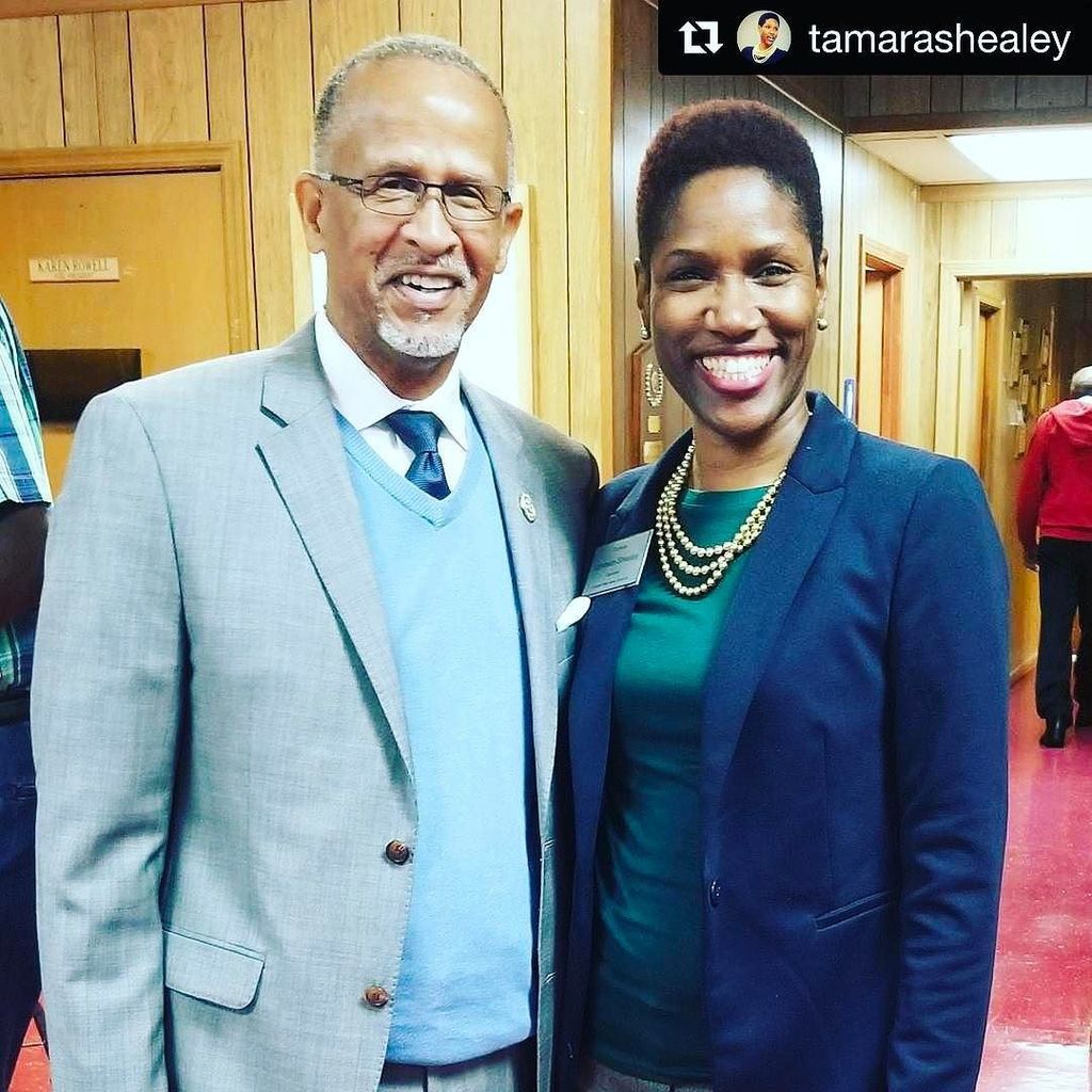 WeSearchBlog's tweet photo. @tamarashealey #BlueWave2018π Dekalb County Tax Commissioner, Irvin Johnson... #Just7PercentMore #TamaraForGeorgia #TamaraShealey https://t.co/wyJ9xKsgII