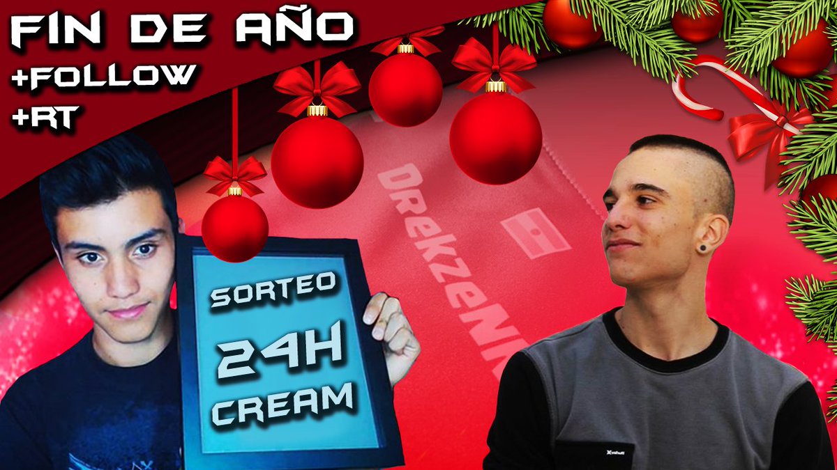 RBetisEsports's tweet photo. ¡SORTEO FIN DE AÑO: 3 GANADORES ESTARÁN 24H EN CREAM eSPORTS!

RT &amp; Follow @Cream_eSportsGG

🔥Objetivos de Suscriptores en Youtube🔥

@YoSoyRickYT 200k➡️https://t.co/XCfBuioTYG

@iAmJPey 50k ➡️https://t.co/Llb5lt3eL6

@DrekzeNN 43k ➡️https://t.co/7AL4Pca1Lt

🔥Ganador 2/1 https://t.co/DGmRL52e53