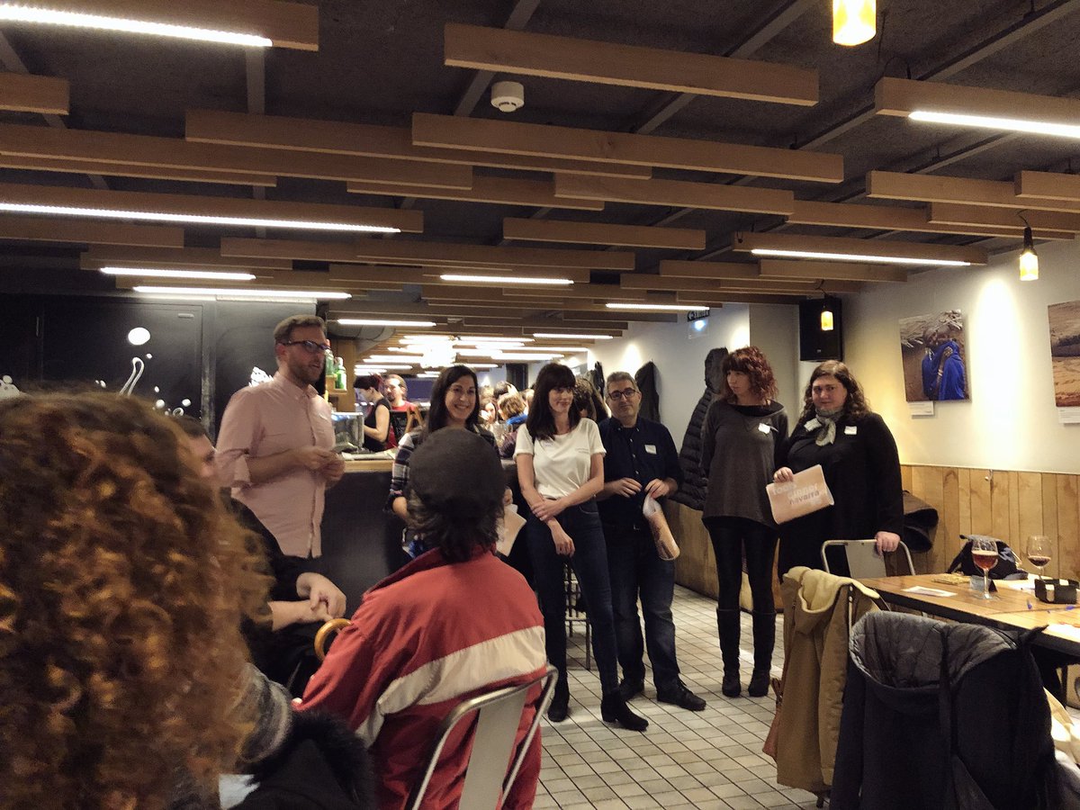 GuillermoSainz's tweet photo. Grandes emprendedores e ideas hoy en @foolsdinner_nav #fools6 https://t.co/emBKPLNV8l