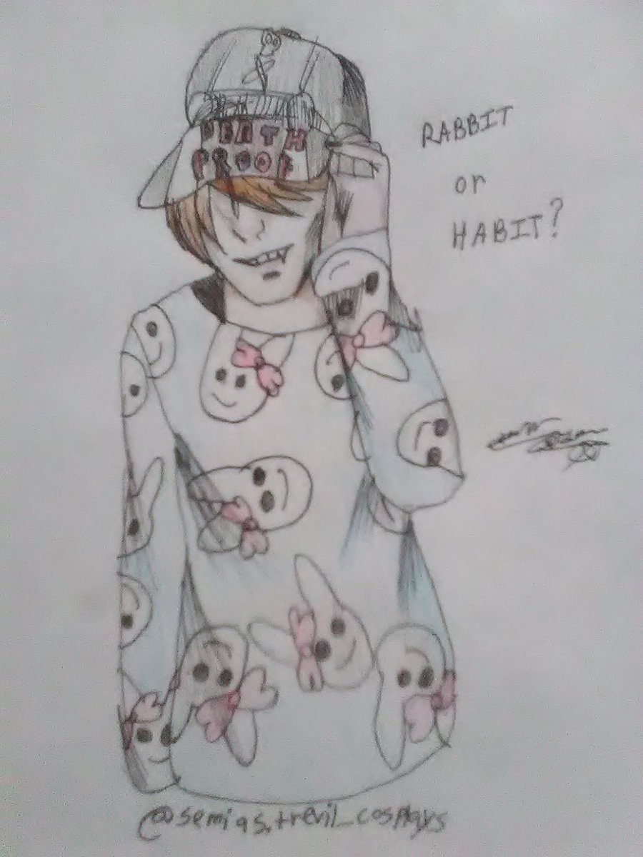 LADYDEADRABBIT's tweet photo. HABIT in bunny PJ's give me life.
(#everymanhybrid #emh #evanjennings #habit #art #everymanhybridart #emhart #evanjenningsart #habitart ) https://t.co/bsrwxvDTql