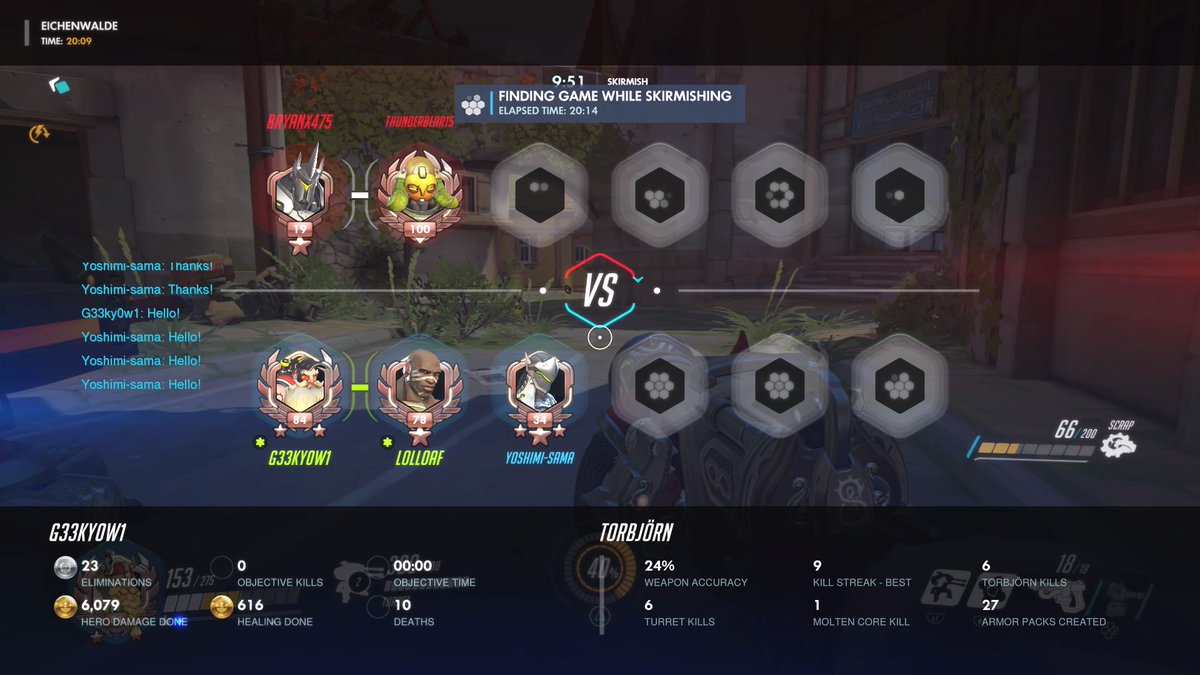 crashbeauty's tweet photo. Lol longest skirmish wth #blizzard #overwatch #PS4share https://t.co/VaNt7omdiF