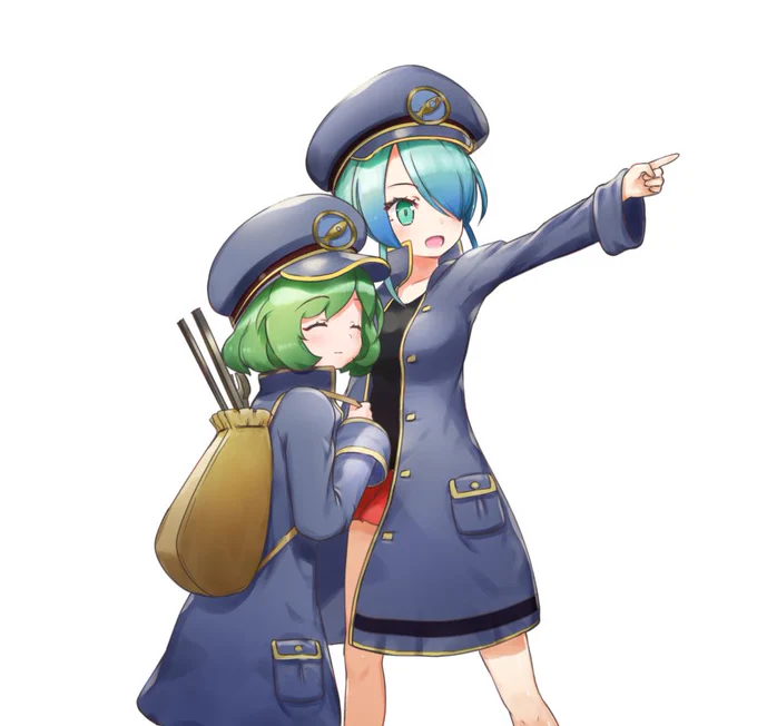 駅長さん「あの、線路の修理を・・・」
傾福さん「可愛いコスプレね、コミケはあっちだよ!飲み物忘れないようにね!」
駅長さん「コミケ線ってのがあるのかな?」

------------
今年の締め切り終わってなかったwみなさん頑張ってください♪
 #傾福さん 