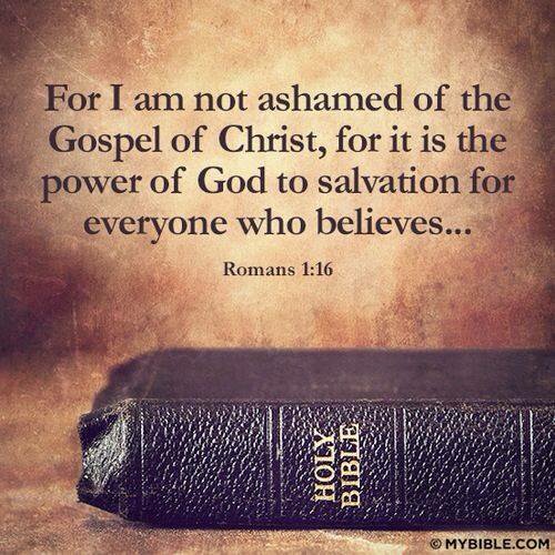 livechristian1's tweet photo. #IAmNotAshamed https://t.co/edoGUWOuDs
