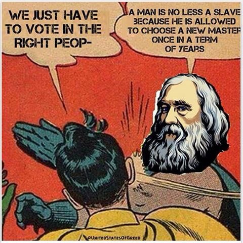 OccuWorld's tweet photo. @MillyBons did you hear the one about political equality?  It's called direct democracy. https://t.co/gGdYgdGh7d