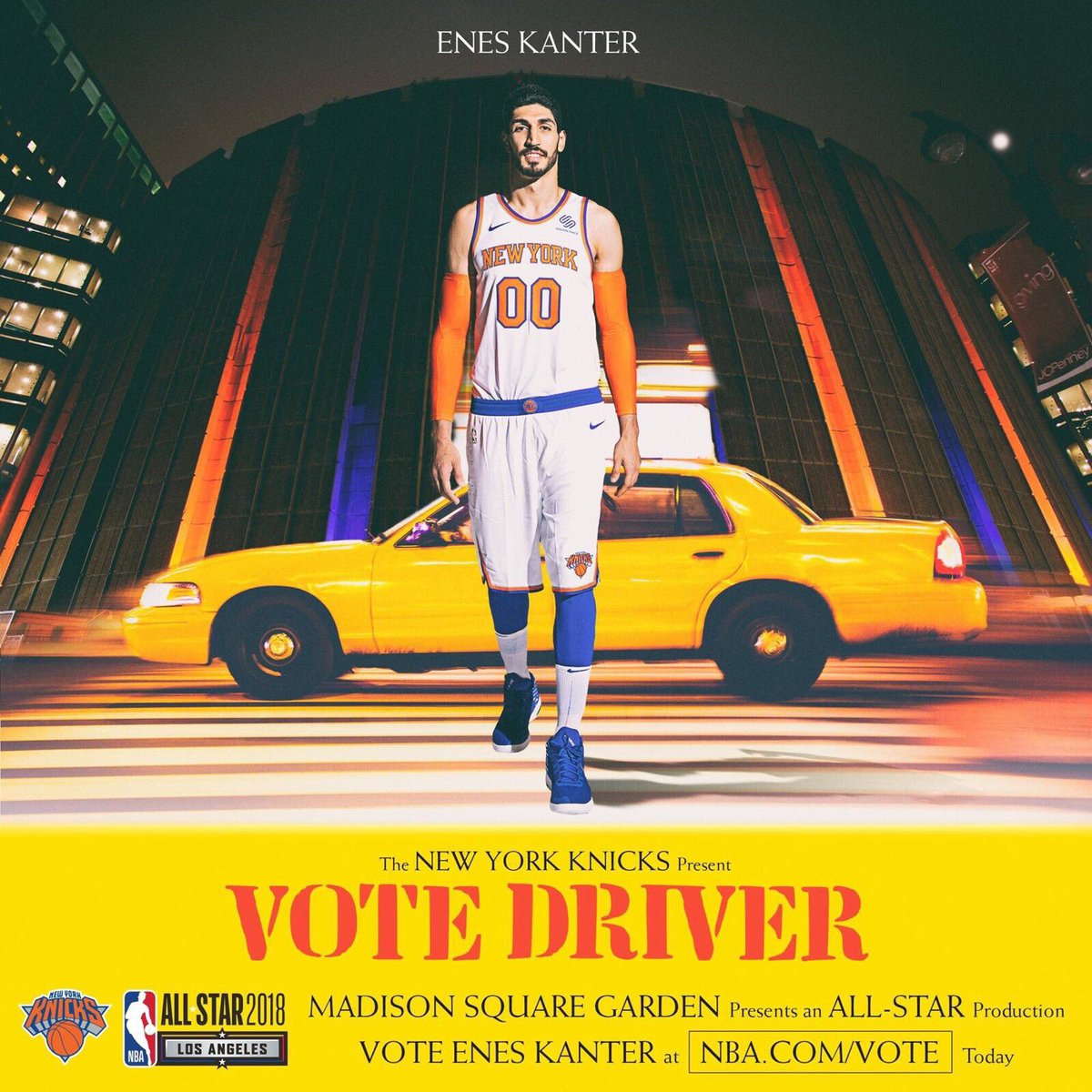 odabasiH's tweet image. Enes Kanter Türkiye'nin yüzakıdır. 
#NBAVote