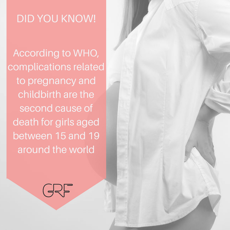 grfCare's tweet photo. According to the #MaternalMortality fact sheet published by @WHO in November 2016 - About 830 women die from #pregnancy or #childbirth-related complications around the world every day.
#GRF #ThereForCare #MotherandChild #DidYouKnow https://t.co/WvP6wiREPK