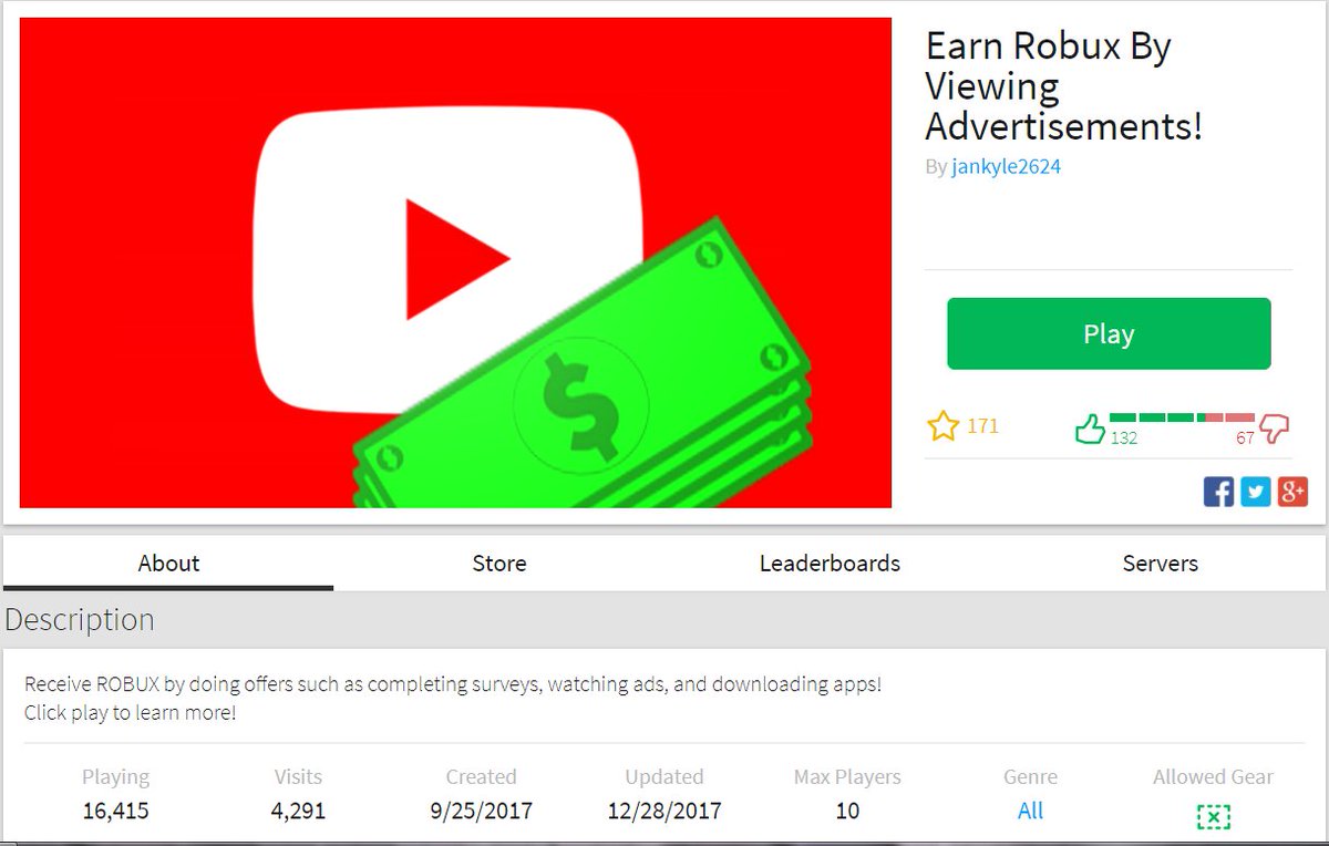 Sleghart On Twitter When You Don T Have Money To Spend On Ads But You Have Money To Get 16k Bots On Your Game To Get It On The Front Page Robloxdev Roblox - earn robux while watching ads for today