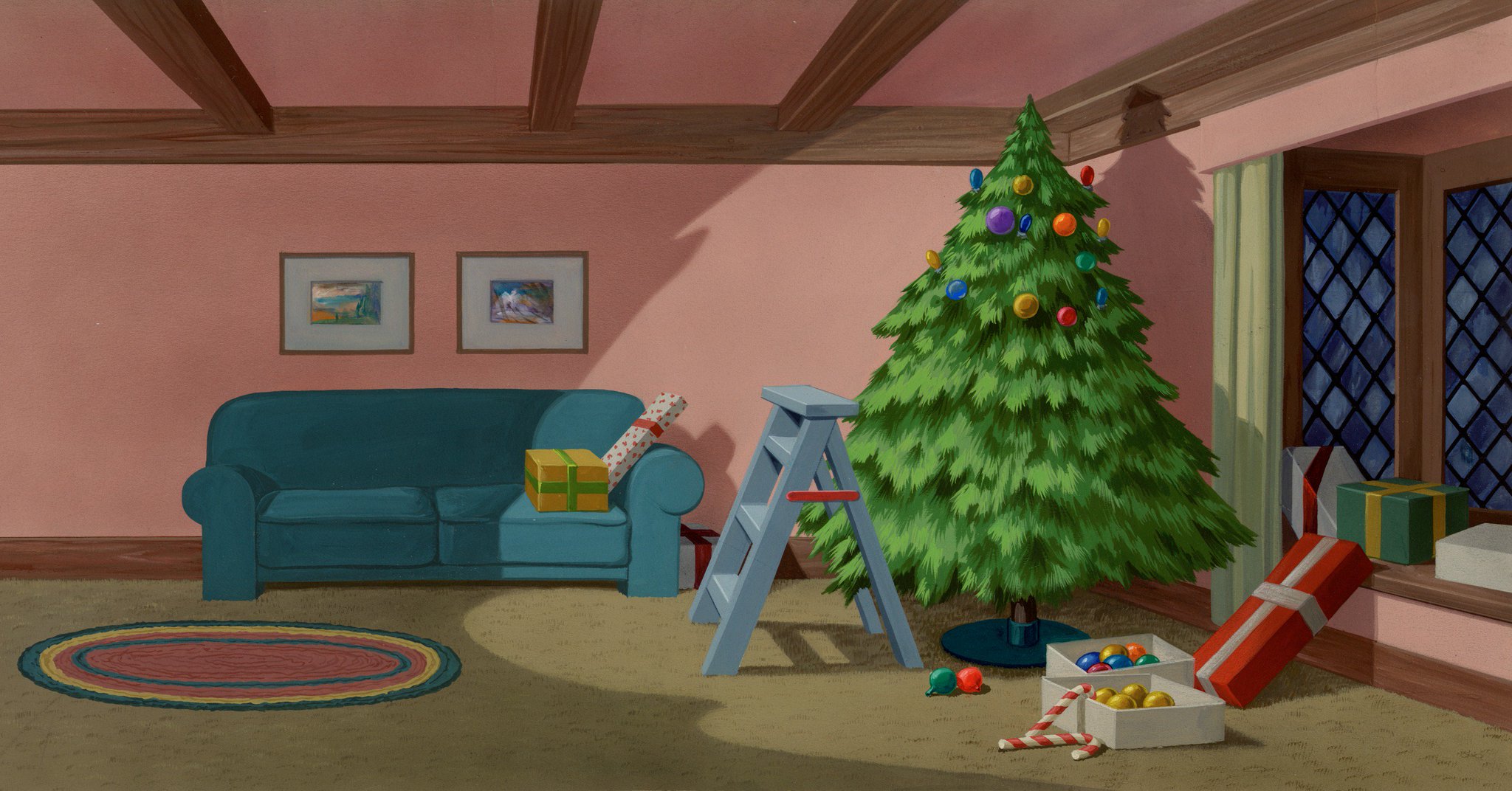 Disney Animation on Twitter: &quot;#4 - &quot;Pluto&#039;s Christmas Tree&quot; - While picking out their Christmas