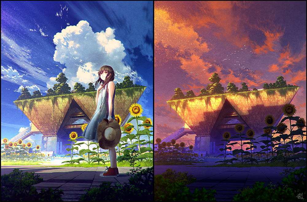 C93 3日目東【ロ-52b】 『廃憶』廃墟をテーマにした風景イラスト集