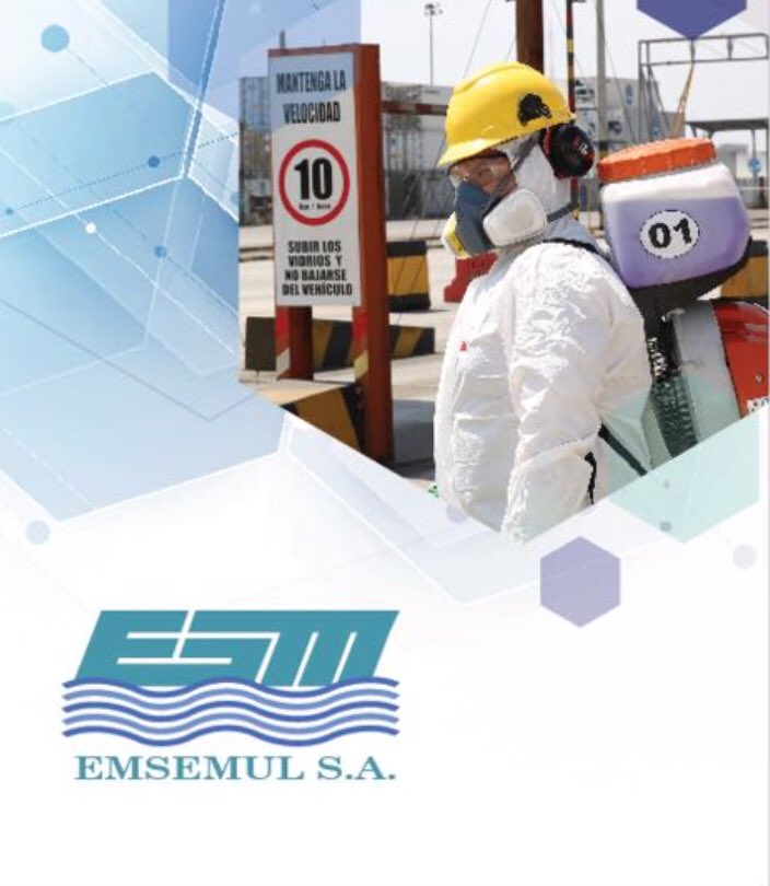 SETI_GROUP's tweet photo. EMSEMUL S.A. Nuestra empresa de aplicación de plaguicidas, calificada como Operadora Portuaria de Carga, que brinda servicios de fumigación y desinfección de buques, instalaciones portuarias, contenedores y mercadería en general. https://t.co/RUjyj8Fa3U