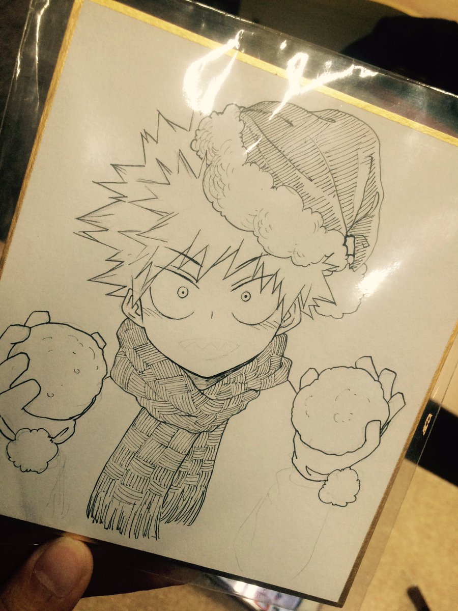 友達へ のかっちゃん  
#ヒロアカ 
#爆豪勝己 