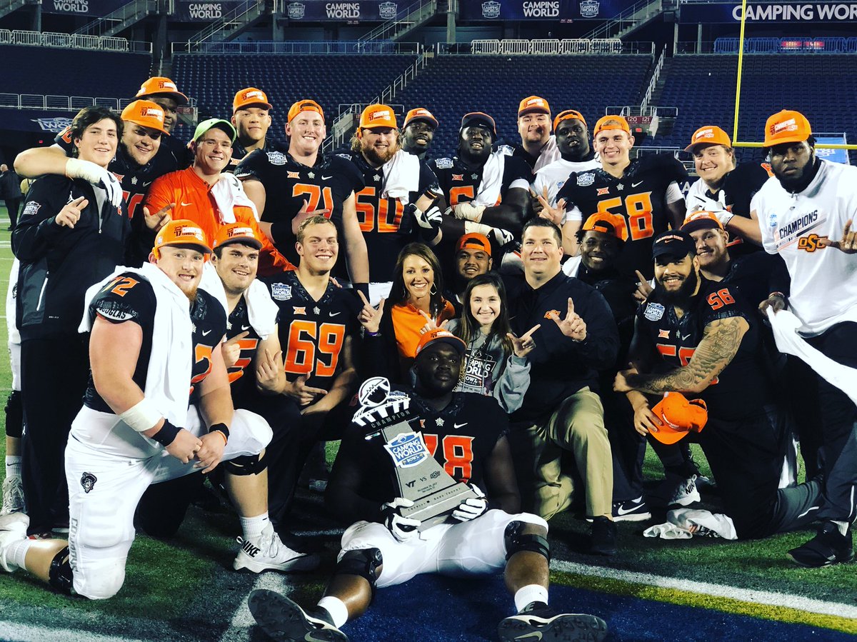Josh Henson (@coach_henson) on Twitter photo Bowl Champs! 10 Wins - 3 years in a row! #GoPokes #WarPigs <a href="/CWBowl/">Cheez-It Bowl (formerly Camping World Bowl)</a> 🤠🔥🔶⚫️ Bowl Champs! 10 Wins - 3 years in a row! #GoPokes #WarPigs <a href="/CWBowl/">Cheez-It Bowl (formerly Camping World Bowl)</a> 🤠🔥🔶⚫️