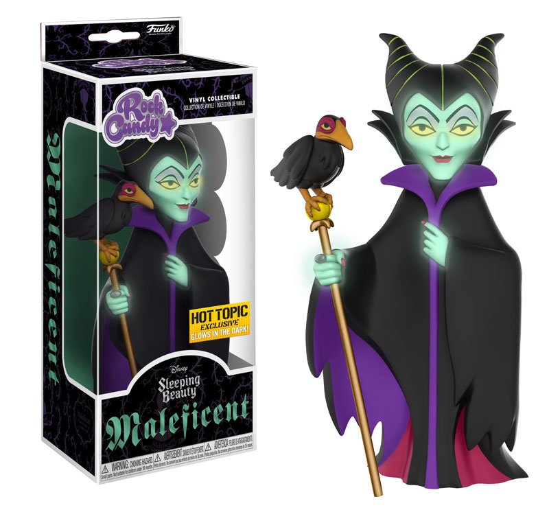 RT &amp; follow <a href="/OriginalFunko/">Funko</a> for the chance to win this Hot Topic exclusive Maleficent glow in the dark Rock Candy!