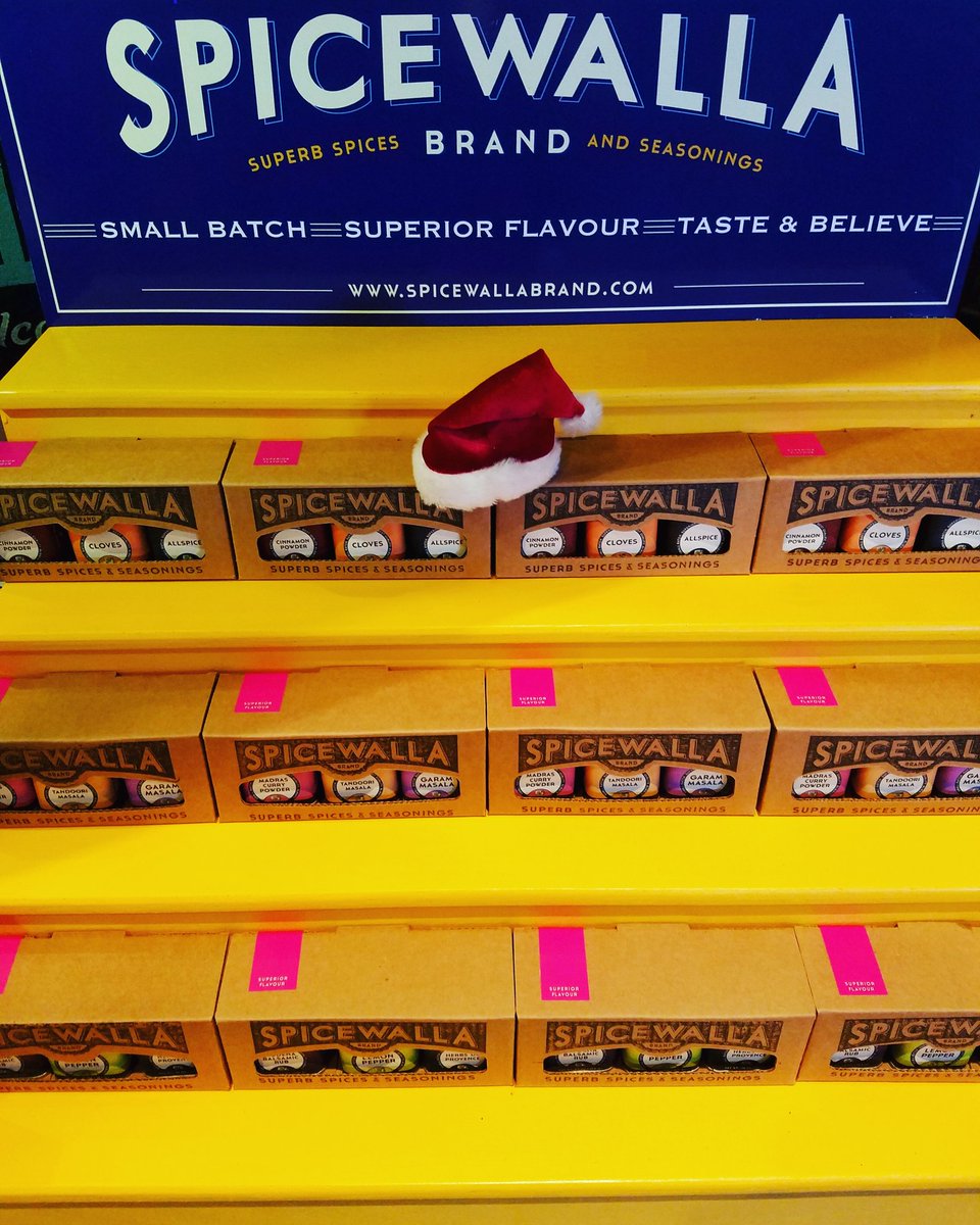 Three debut gift packs: HOLIDAY SPICE, INDIAN ESSENTIALS, and GRILL &amp; ROAST. Stop by Botiwalla or shop at spicewallabrand.com.