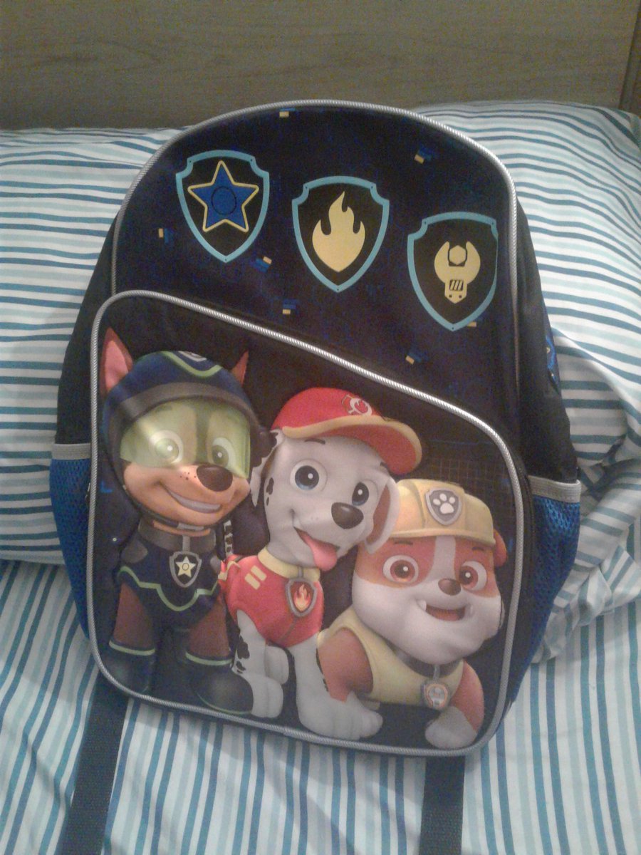 MrsMommyMills9's tweet image. I just bought #myfirstbaby his #firstbackpack for his #firstdayofschool EVER!!!! 😆 #omg #PawPatrol #Momlife #momfirsts #preschool #HunterJackson #babiesdontkeep