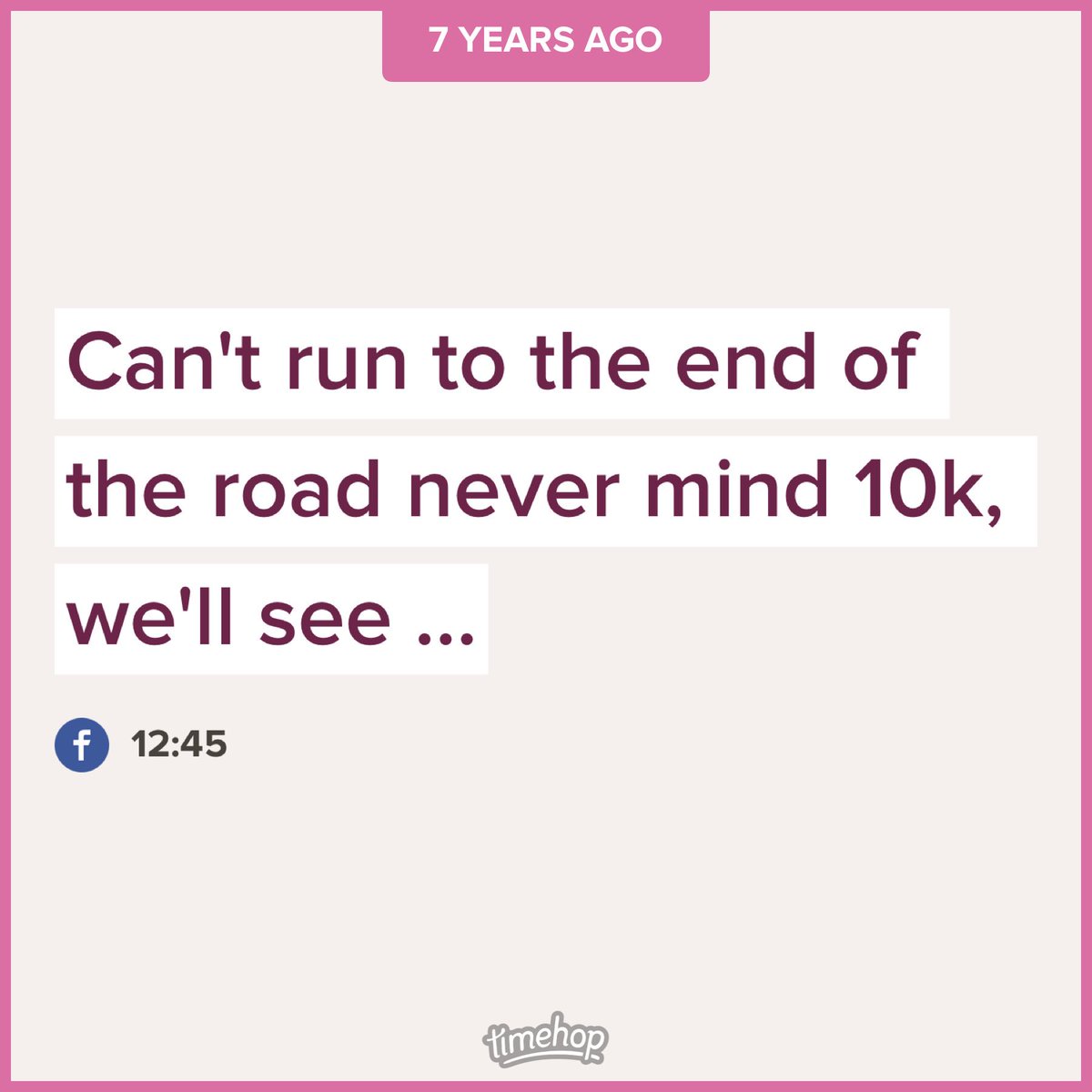 RunLifeAtMyPace's tweet photo. Where it all started what a journey .... 🏃🏻♀️ #proud #3marathons #loadsofhalfs #10ks #5ks #runner #7yearsofdedication https://t.co/omqwqfBF0t