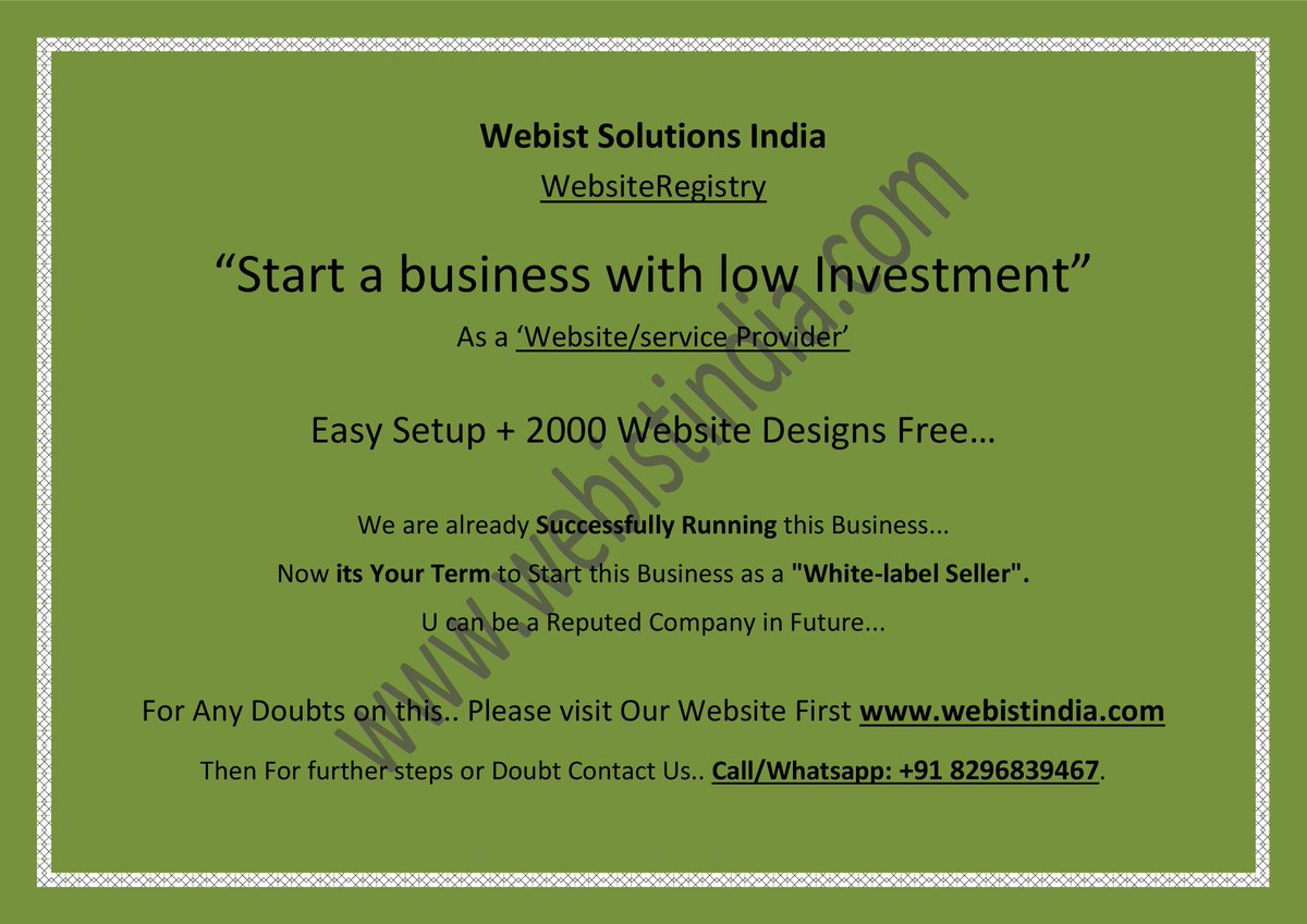 priya_webist's tweet photo. #EntrepreneursWanted Good Afternoon Everyone...
Be a Entrepreneur.. https://t.co/PtisCSNzoY