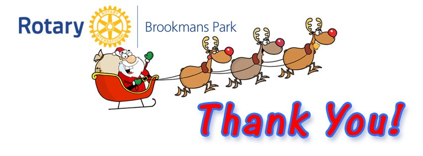 A big thank you to all that donated to our Christmas Tree and Christmas Sleigh collections. we raised a fantastic £5,372.45 for the charities we support.