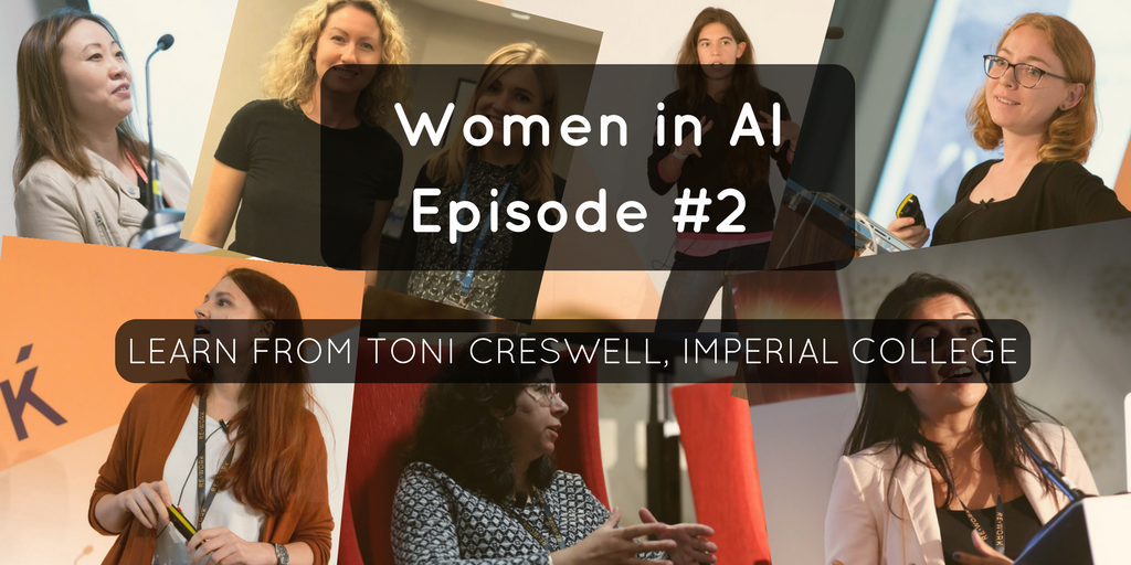 reworkAI's tweet image. Learn about generative models from Antonia Creswell on the Women in AI podcast buff.ly/2BrX1IV #womenintech #generativemodeling