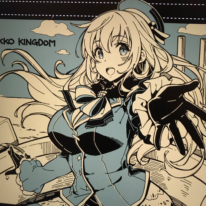 そして会場では愛宕&高雄クラフトペーパーバッグと艦これのフルカラーグッズイラスト本B5/8Pがおまけに付きます～。間に合えばコピー本も持っていくかも🙄 