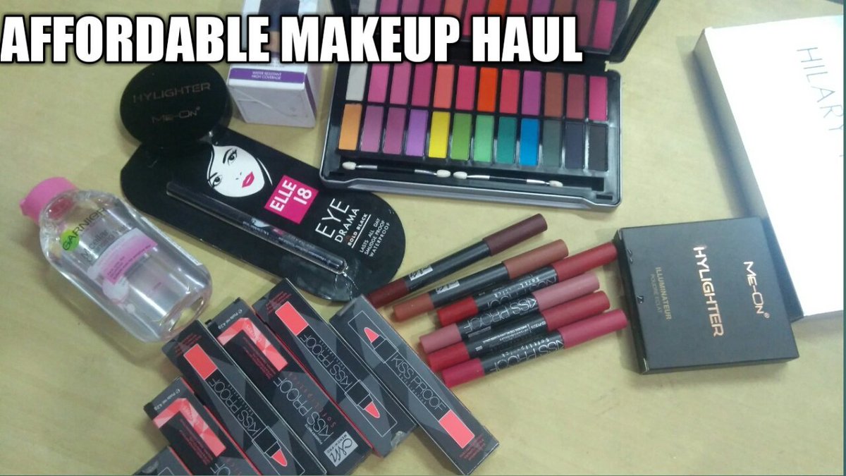 AakankshaSahay's tweet photo. Affordable makeup haul / Bigginers Makeup haul /Happy hours https://t.co/XXaMW2bHzX via @YouTube
@YTCreators @YouTubeIndia @YouTubeIndia #youtube #instastore #makeuplover #MakeupAddict #beautyblogger #2017 #youtuber #makeupbigginers #amazon https://t.co/Z4L3Xv5QWp