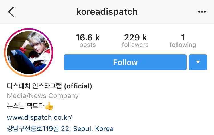 Bts V Instagram Followers