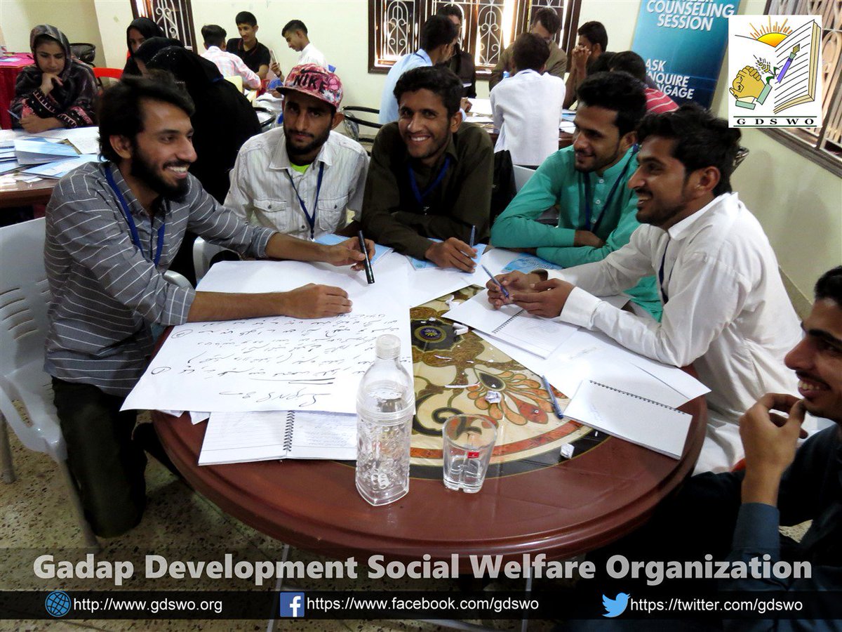 gdswo2's tweet photo. 1st day of Career Counseling Session organized by Gadap Development Social Welfare Organization with 30 students, 15 boys, 15 girls at Community Centre of Murad Jaffer Goth, Old Thana, District Malir, Karachi.

Facilitator Mr. Sohail Muhammad Ali
#GDSWO #YouthDevelopmentProgram https://t.co/N2Y47kzjFw