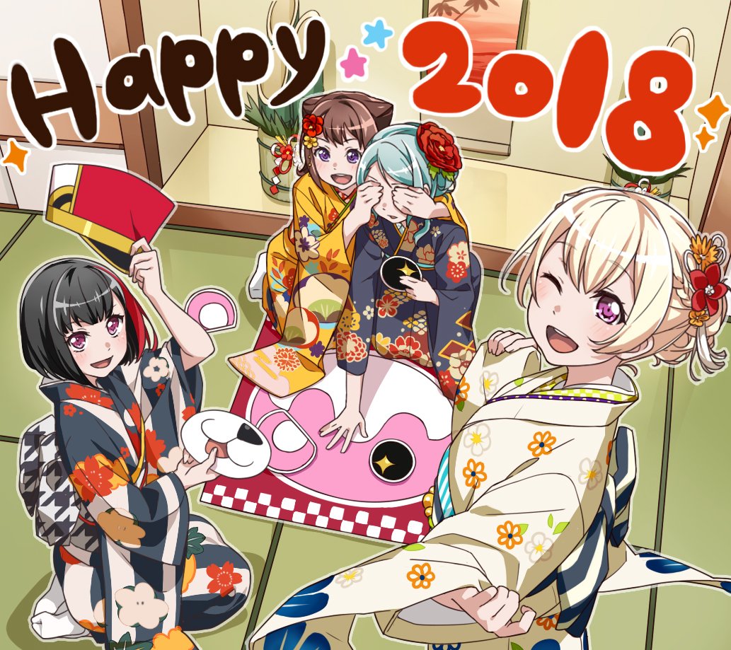 BanG Dream! GBP on X: New Year Card of each band is here now as