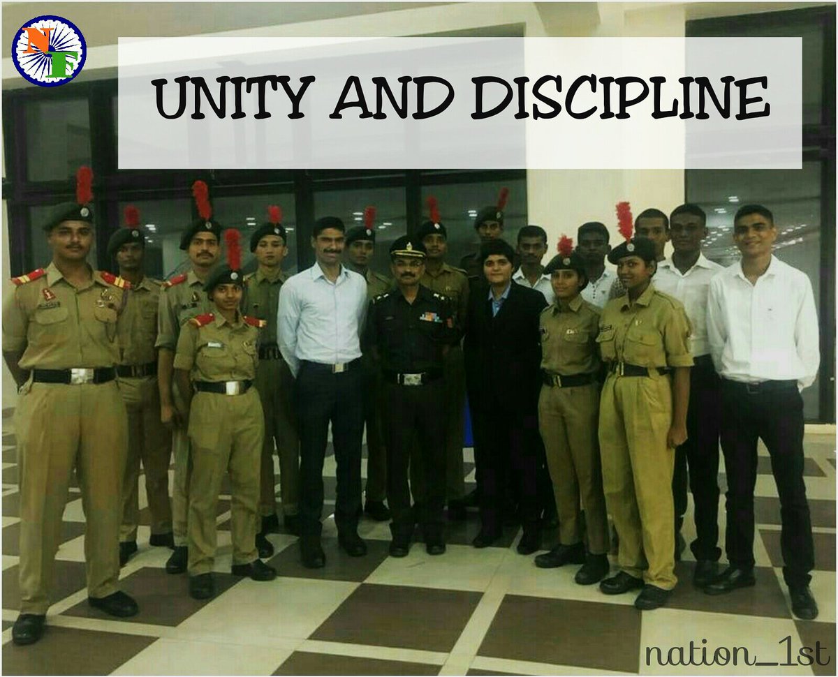 officer_guri's tweet photo. NCC- Unity and Discipline
#SymbolofNationBuilding #nation_1st https://t.co/kp4qV6eACM