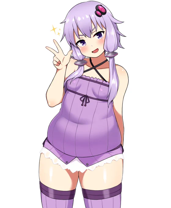 まだまだ余裕で着れますよと豪語するゆかりさん 