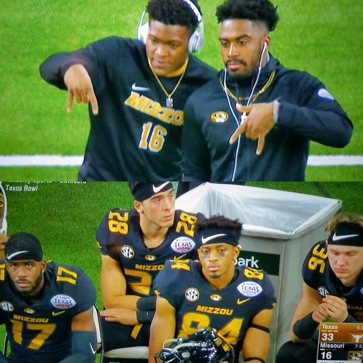 Kell_Mc's tweet photo. @_GaryJohnson After all the snack talk M did they needed a little ego bust #wesupportcoachherman #aplayerscoach #HOOKEM https://t.co/JQvvcidDGX