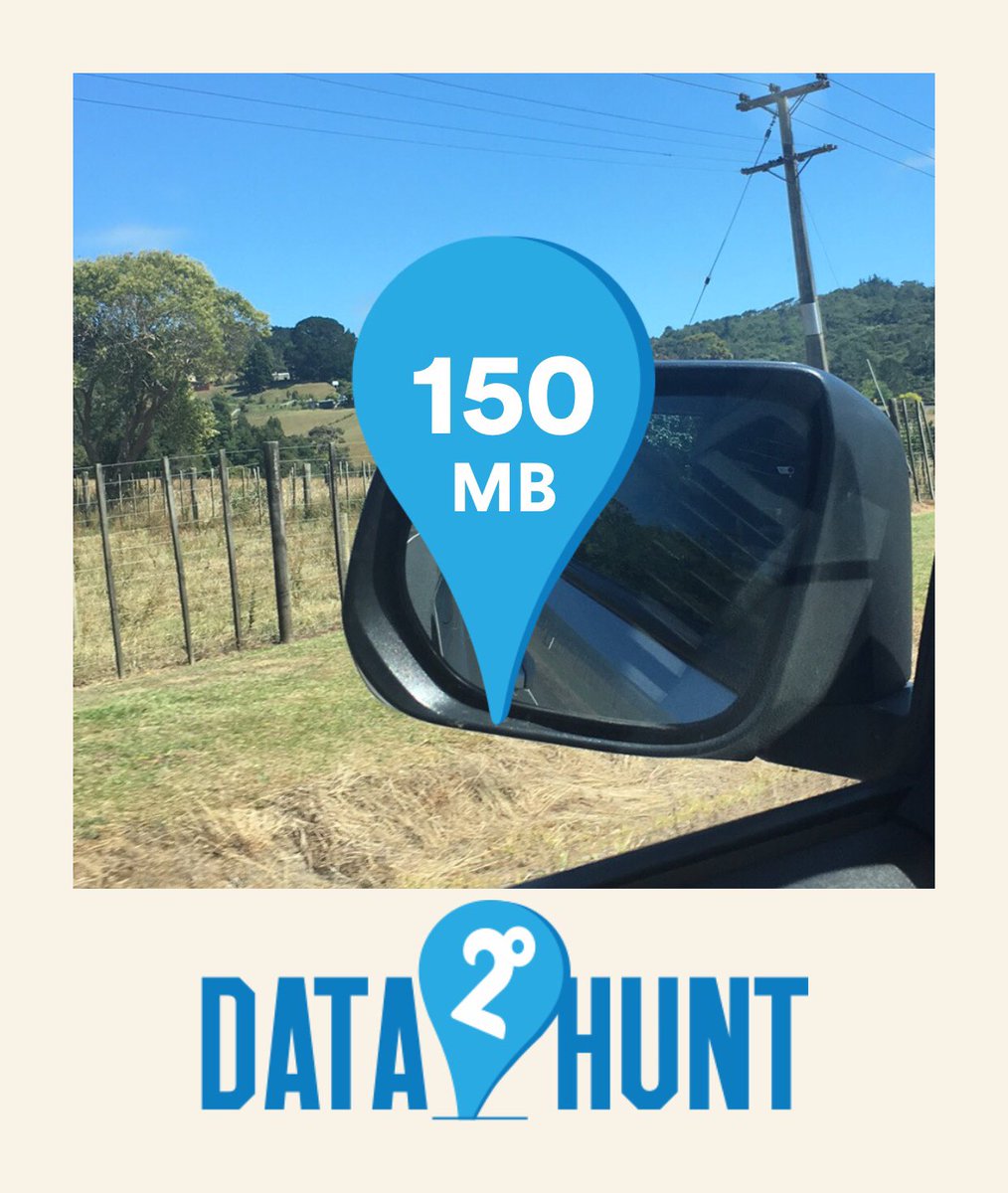 sarahlt's tweet photo. I’ve just scored 150MB of free data in the 2degrees Data Hunt! #2degreesdatahunt #freedata https://t.co/gM98Nlhf1E