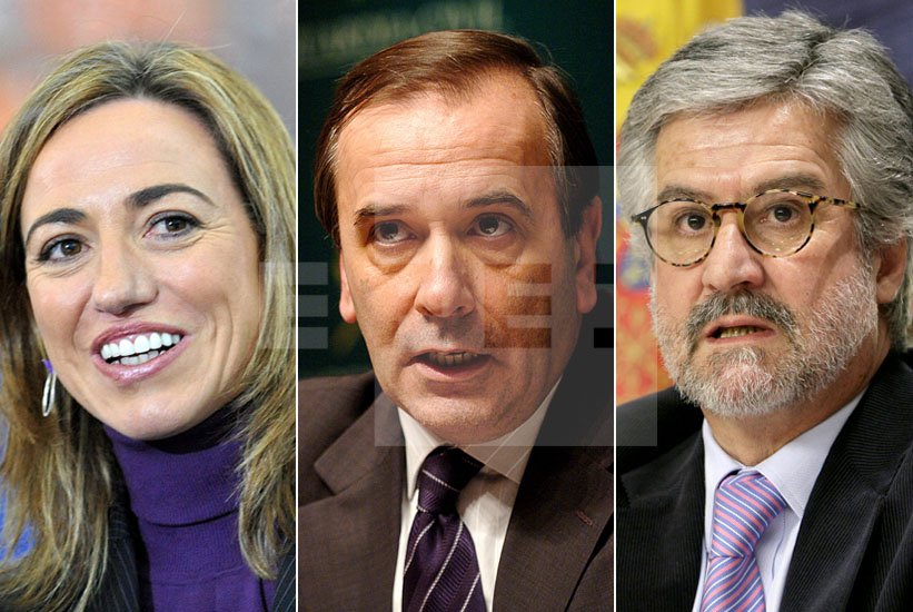 Nuestro recuerdo para la familia socialista, ya que tres destacados políticos del <a href="/PSOE/">PSOE</a> fallecieron en 2017:  Carme Chacón (46), José Antonio Alonso (56) y Manuel Marín (68). #EFEfototeca #Resumen2017