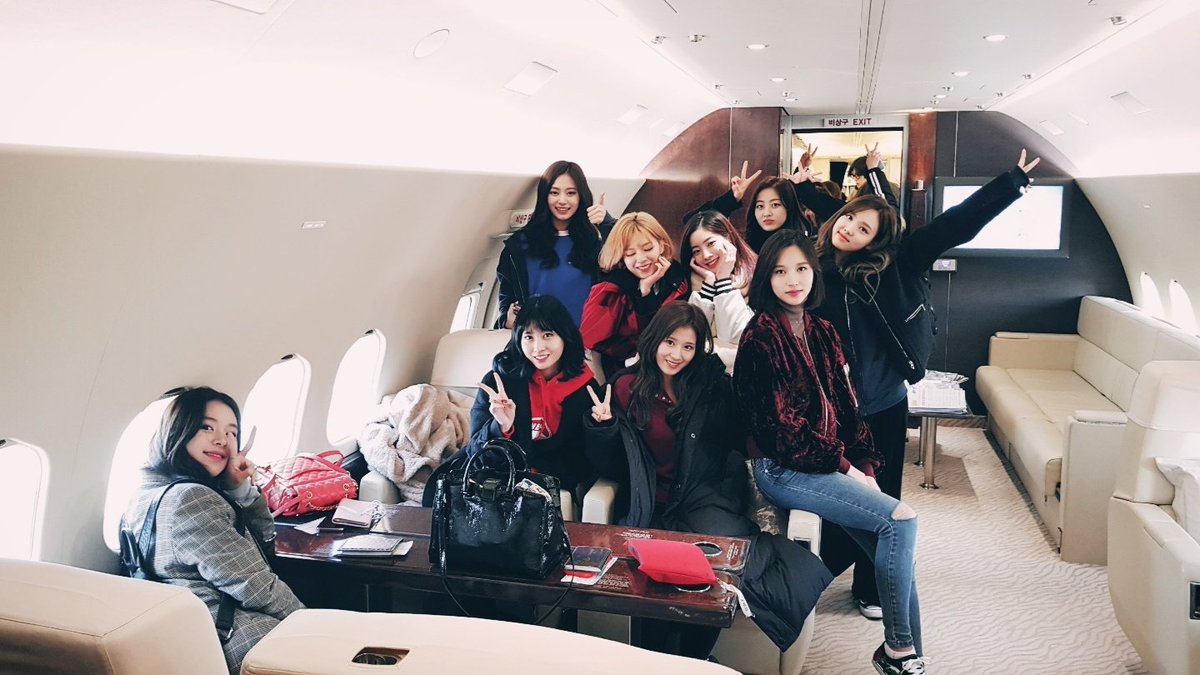 TWICE agora tem seu próprio avião – ONCE TWICE BRASIL