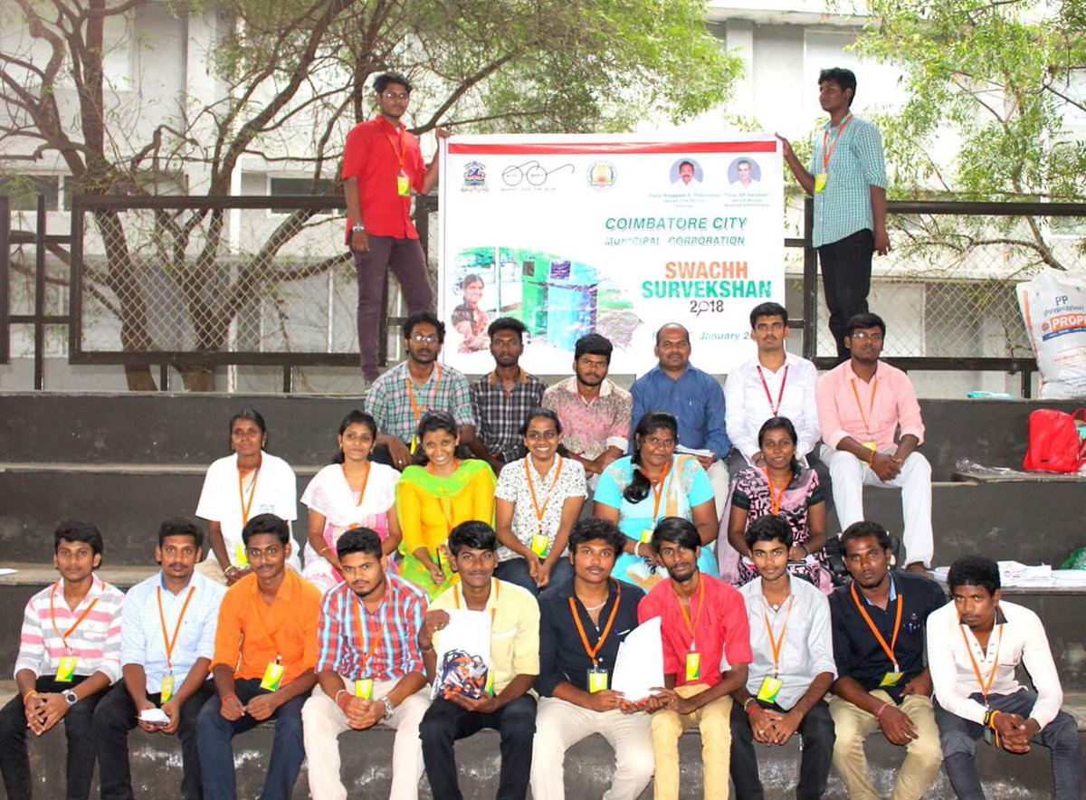SwachhCbe's tweet photo. Swachh Survekshan Ranking 2018_

Nodal Swachh Volunteer Orientation

Nodal Swachh Volunteers nominated and orientated on the importance of swachh Bharat ,Swachh Survekshan and their roles as a nodal officers at Swachh Survekshan Ranking of Schools 2018 https://t.co/MKW9irclvM