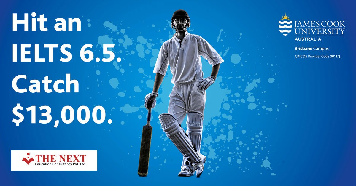 Study at James Cook University Brisbane with Scholarship!
JCU is ranked in the top 2% of universities in the pre-eminent global rankings system.
#StudyinAustralia #StudyatJCUB #ScholarshipsAvailable #TheNextConsultancyNepal