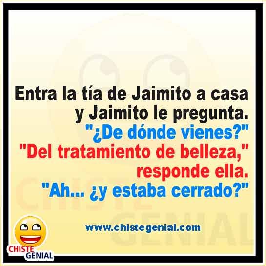 Chiste Genial on Twitter: "Chistes cortos de Jaimito ...
