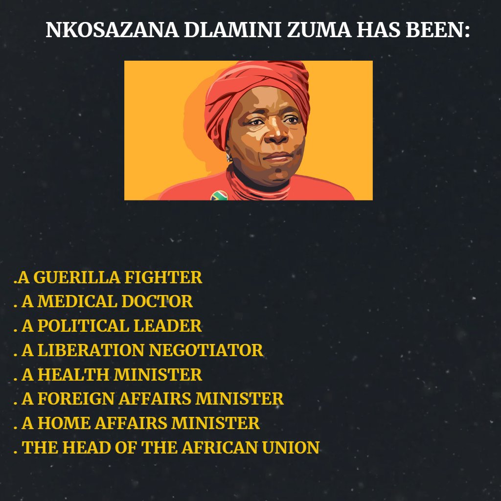 MothibiBonolo's tweet photo. #DlaminiZuma a selfless and dedicated leader who has the capacity to change the vision into reality
@SAPresident @PresidencyZA @ANCYLhq @MYANC @News24 @IOL @ANN7tv @DlaminiZuma @CyrilRamaphosa 

Check out her achievements below https://t.co/QAVdSXmTkd