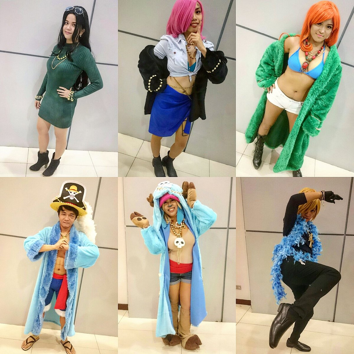 Kristalyn Hazel Our Year Ender One Piece th Anniversary Special Robin Is Khaistarr Reiju Is Bernaberu Nami Is Johara Alonso Luffy Is Kneelpatrick Choppah Is Me Sanji Is Reifiro Onepiececosplay