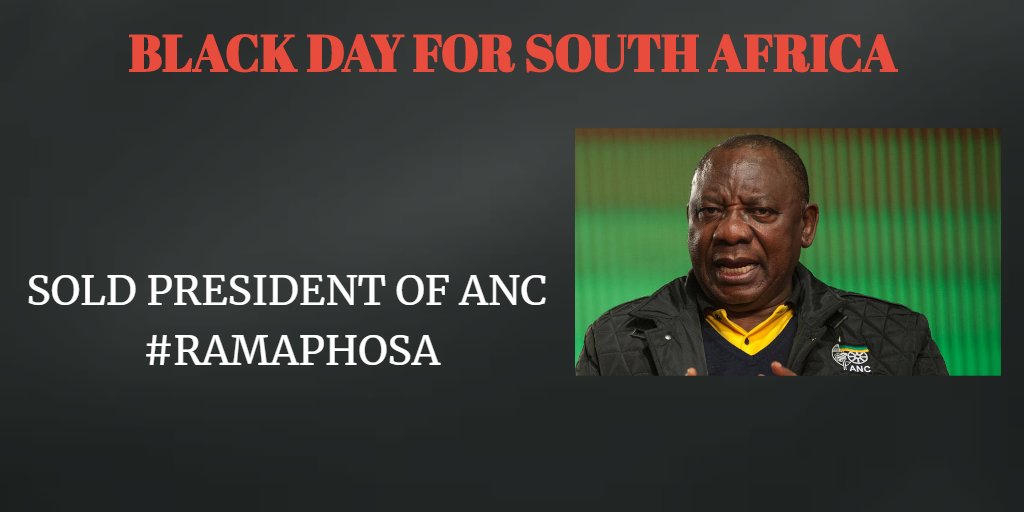 makamu_gavaza's tweet photo. Here comes the #WMC stooge who purchased the votes by bribing delegates
TOUGH TIMES FOR POOR AND BLACKS..
@SAPresident @CyrilRamaphosa @dailymaverick @DlaminiZuma @ANN7tv @IOL @phutism @The_New_Age https://t.co/Bqh6EdslCO