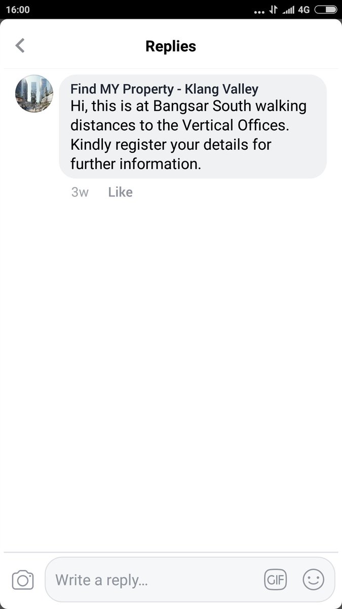 surayaror's tweet photo. Why is it that property developers advertising via sponsored fb always ask you to register just to get info about the property? Even name of building also they don't want to say. Why ya? https://t.co/yPzHj4J9N8
