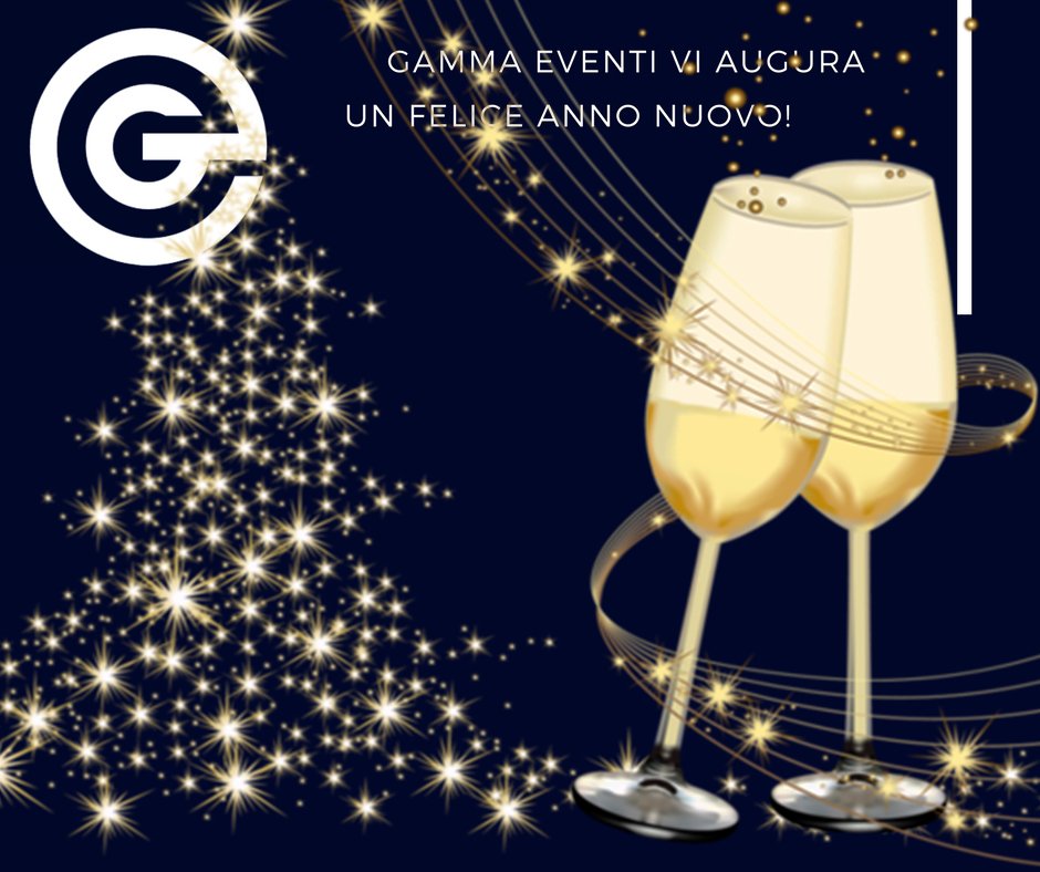 GammaEventi's tweet photo. #GammaEventi vi augura un felice anno nuovo!
#buon2018 #capodanno #annonuovo #2018 #auguri https://t.co/fCn0FbLOtM