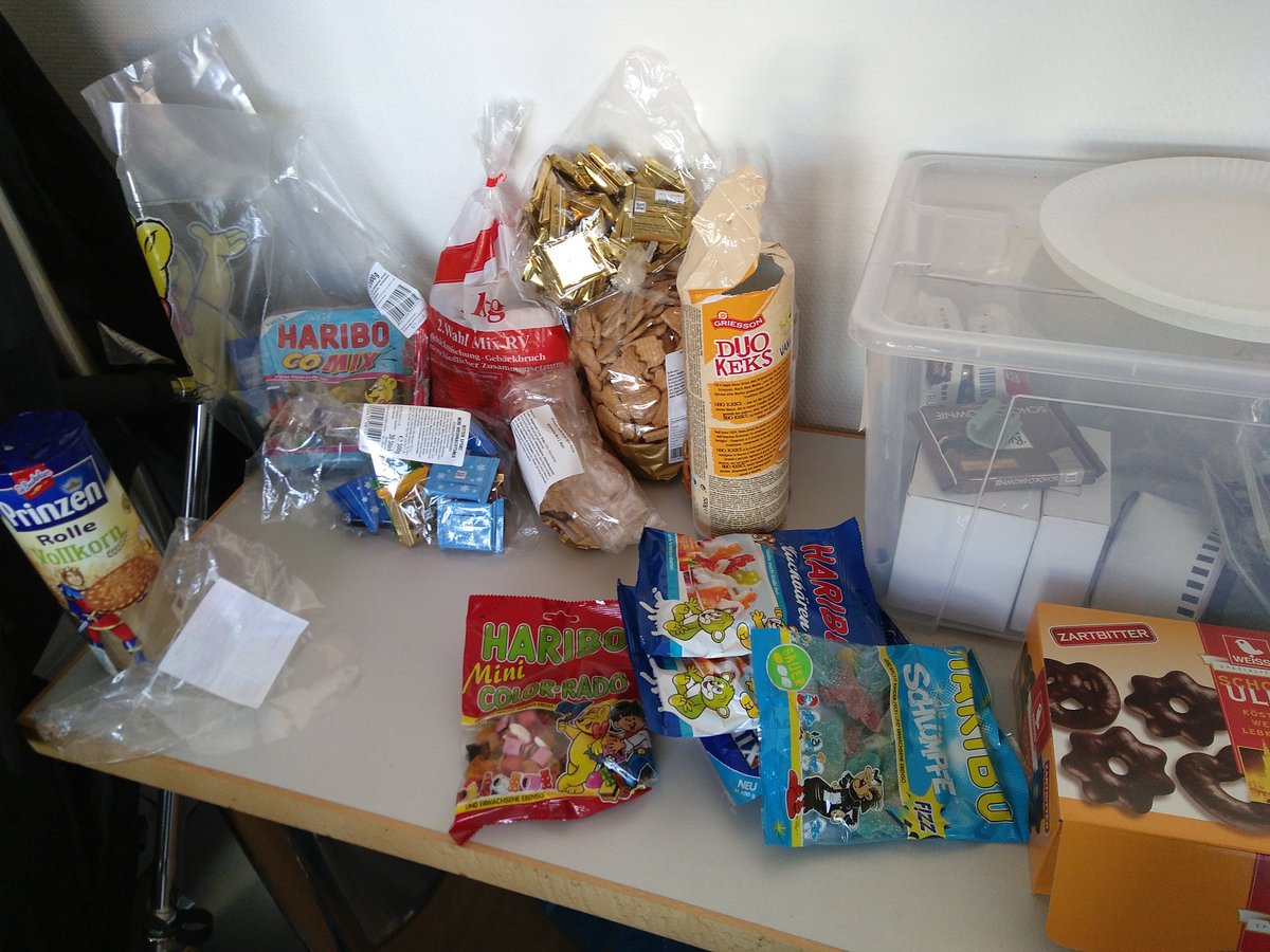 A collection of cookies, chocolate, gingerbread, and other sweets